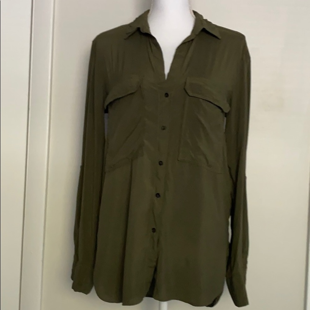 Zara Military green color